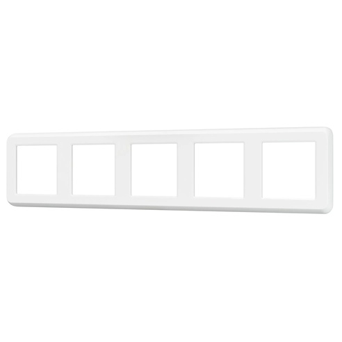 Рамка пластиковая FRM-VERSA-PL-5-WH (Arlight, -)