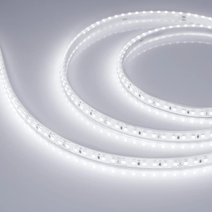 Лента светодиодная герметичная RTW-PU-A120-10.5mm 24V White6000 (16.8 W/m, IP68, Wire 2m, 5m) (Arlight, -)