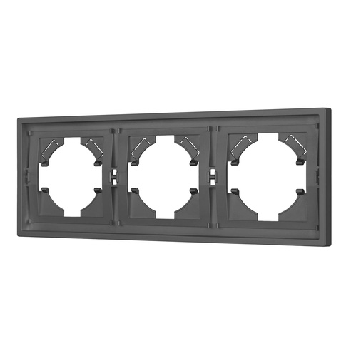 Рамка пластиковая FRM-TENDO-SFPL-3-GR (Arlight, -)