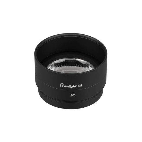 Насадка с фиксированным углом LGD-ARTIFACT-LENS-R65 (BK, 30 deg) (Arlight, Металл)