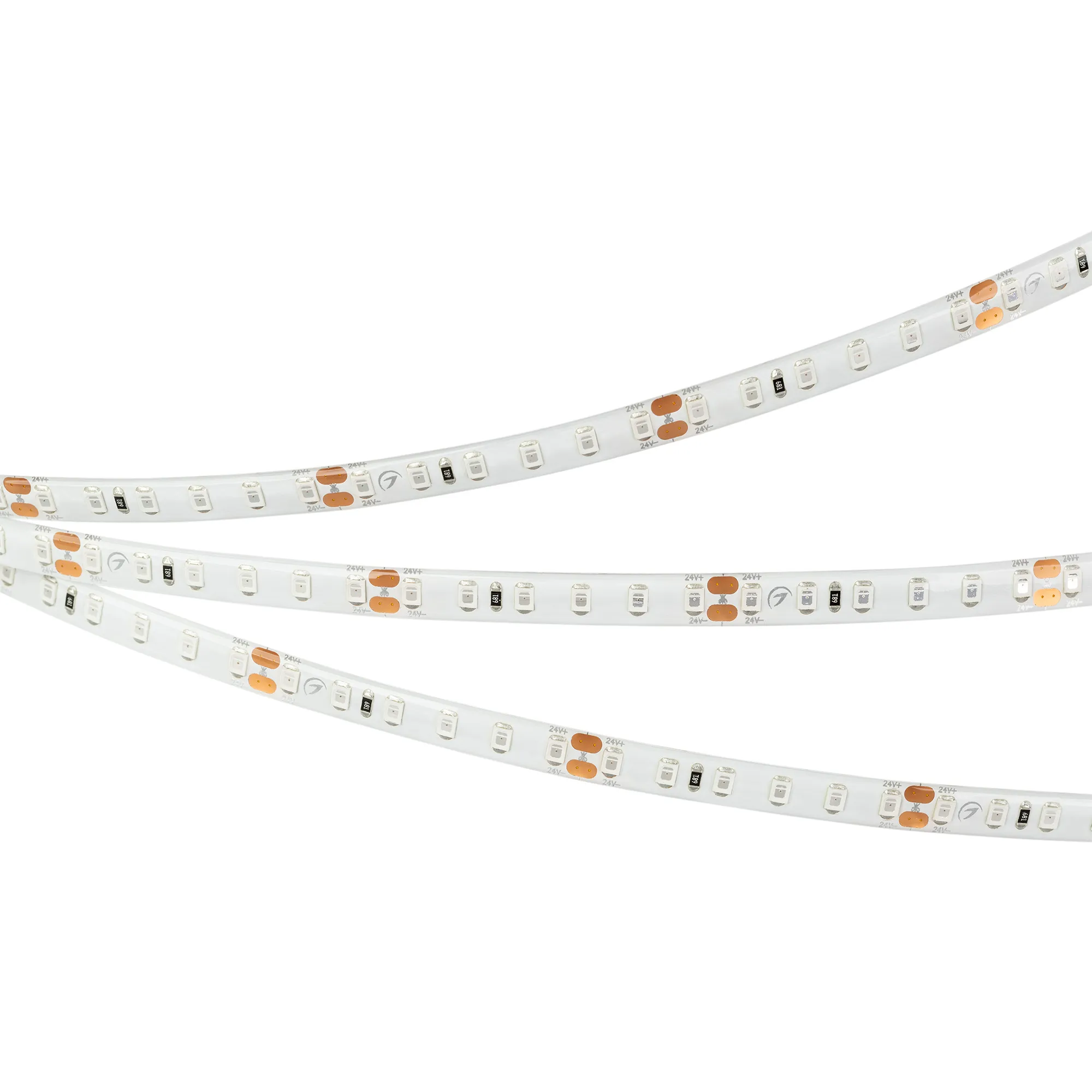 Лента светодиодная герметичная RTW-SE-A120-8mm 24V Red (9.6 W/m, IP65, 2835, 5m) (Arlight, -)