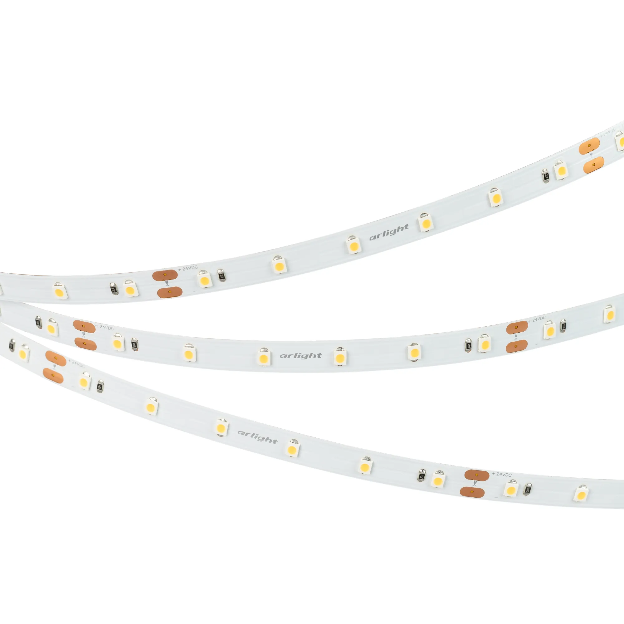 Лента светодиодная NT-A60-8mm 24V Day5000 (4.8 W/m, IP20, 3528, 5m) (Arlight, Открытый) - изображение товара