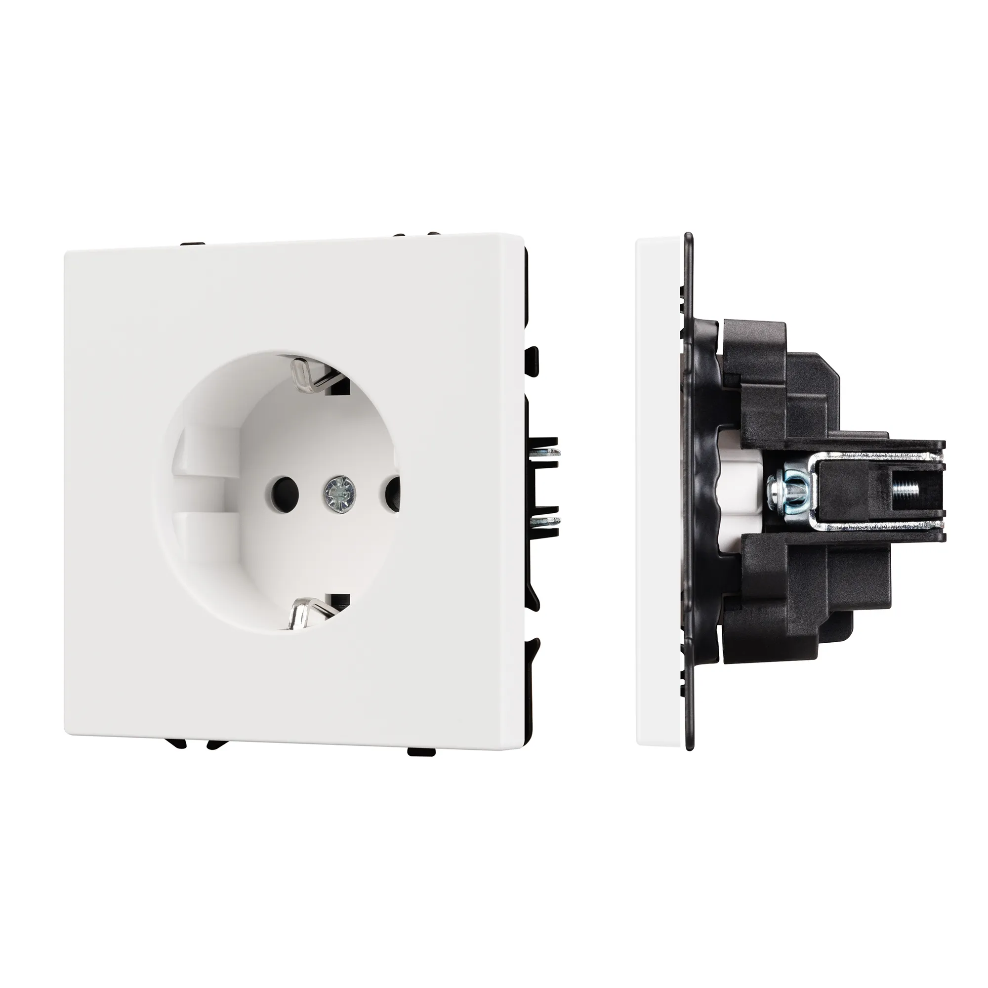 Механизм электрической розетки SCT-NOBE-MEU1-SFPL-WH (230V, 16A) (Arlight, -) - изображение товара